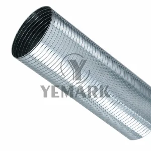 70'LİK EGZOZ SPİRALİ KROM (1 METRE)