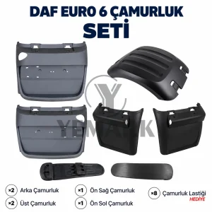 DAF XF106 EURO6 ÇAMURLUK SETİ